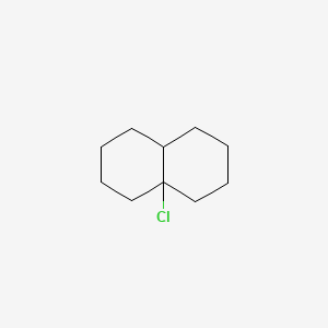 molecular formula C10H17Cl B15427003 4a-Chlorodecahydronaphthalene CAS No. 90976-72-0