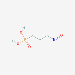 molecular formula C3H8NO4P B15427016 (3-Nitrosopropyl)phosphonic acid CAS No. 96753-20-7