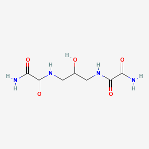molecular formula C7H12N4O5 B15427246 N~1~,N~1'~-(2-Hydroxypropane-1,3-diyl)diethanediamide CAS No. 99387-35-6