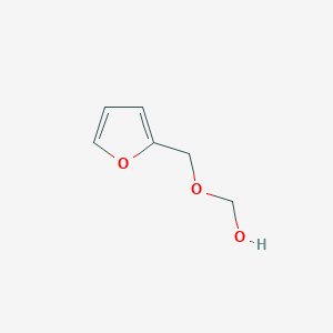 molecular formula C6H8O3 B15427637 [(Furan-2-yl)methoxy]methanol CAS No. 91598-27-5