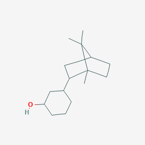 molecular formula C16H28O B154277 3-(2-Bornyl)cyclohexan-1-ol CAS No. 1939-46-4