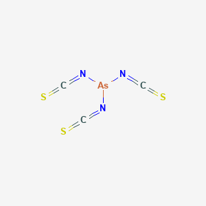 molecular formula C3AsN3S3 B15427719 Arsorous triisothiocyanate CAS No. 93383-96-1