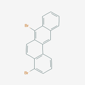molecular formula C18H10Br2 B15427730 4,7-Dibromobenzo[a]anthracene CAS No. 94210-35-2