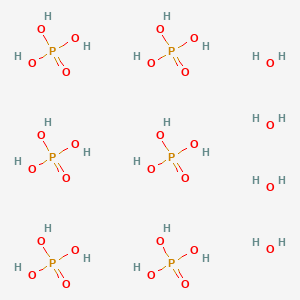 molecular formula H26O28P6 B15428054 Phosphoric acid;tetrahydrate CAS No. 93079-97-1