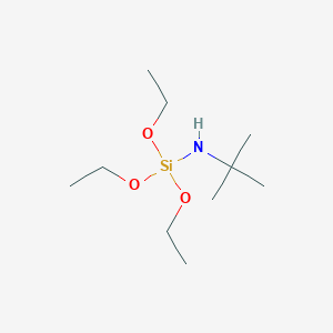 molecular formula C10H25NO3Si B15428086 N-tert-Butyl-1,1,1-triethoxysilanamine CAS No. 91308-47-3