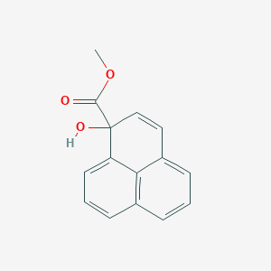 molecular formula C15H12O3 B15428109 Methyl 1-hydroxy-1H-phenalene-1-carboxylate CAS No. 94341-23-8