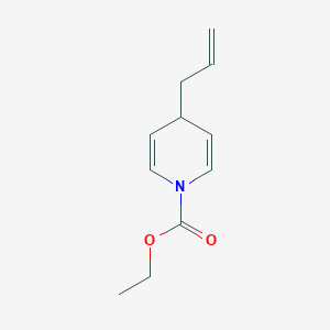 molecular formula C11H15NO2 B15428477 Ethyl 4-(prop-2-en-1-yl)pyridine-1(4H)-carboxylate CAS No. 95382-25-5