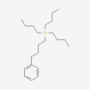 molecular formula C22H40Ge B15428524 Tributyl(4-phenylbutyl)germane CAS No. 93171-82-5