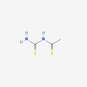 molecular formula C3H6N2S2 B15428618 N-Carbamothioylethanethioamide CAS No. 91936-07-1