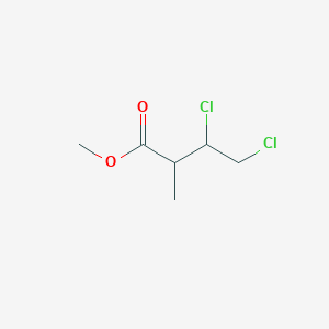 molecular formula C6H10Cl2O2 B15428635 Methyl 3,4-dichloro-2-methylbutanoate CAS No. 93765-64-1