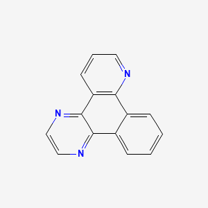 molecular formula C15H9N3 B15428692 Benzo[f]pyrido[2,3-h]quinoxaline CAS No. 93166-35-9