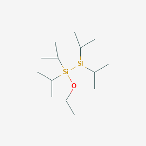 molecular formula C14H33OSi2 B15428964 CID 13215504 