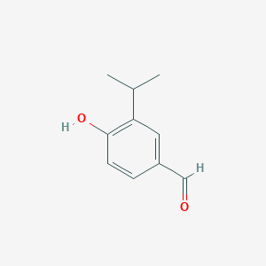 molecular formula C10H12O2 B154294 4-Hydroxy-3-isopropylbenzaldehyde CAS No. 126274-94-0