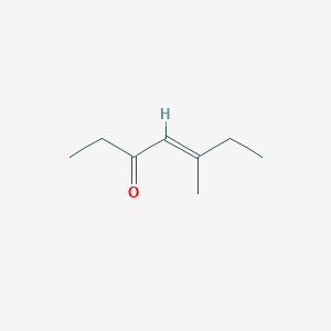 molecular formula C8H14O B154296 4-Hepten-3-one, 5-methyl- CAS No. 1447-26-3