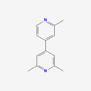 molecular formula C13H14N2 B15429690 2,2',6-Trimethyl-4,4'-bipyridine CAS No. 91165-00-3