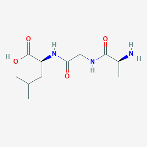 molecular formula C11H21N3O4 B15429752 Ala-Gly-Leu CAS No. 92116-80-8