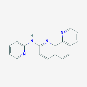 molecular formula C17H12N4 B15430209 N-(Pyridin-2-YL)-1,10-phenanthrolin-2-amine CAS No. 89702-49-8