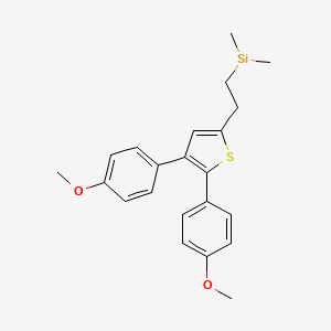 molecular formula C22H25O2SSi B15430232 CID 78069434 