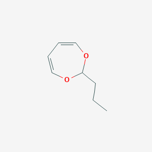 molecular formula C8H12O2 B15430317 2-Propyl-2H-1,3-dioxepine CAS No. 90467-77-9