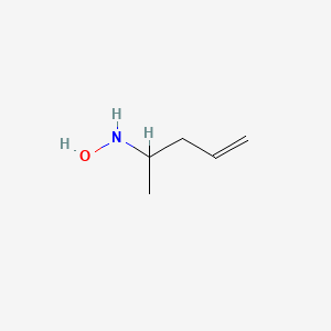 molecular formula C5H11NO B15430456 N-Hydroxypent-4-en-2-amine CAS No. 88382-02-9