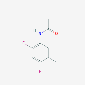 molecular formula C9H9F2NO B15430669 N-(2,4-Difluoro-5-methylphenyl)acetamide CAS No. 88288-09-9