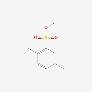 molecular formula C9H12O3S B15430769 Methyl 2,5-dimethylbenzene-1-sulfonate CAS No. 89762-88-9