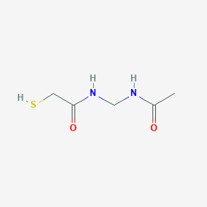 molecular formula C5H10N2O2S B15430866 N-(Acetamidomethyl)-2-sulfanylacetamide CAS No. 88542-78-3