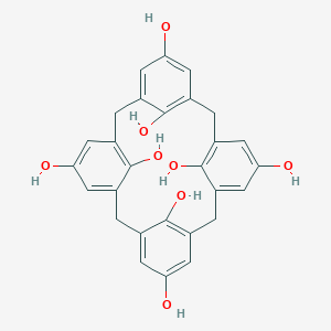 molecular formula C28H24O8 B154309 Calix(4)hydroquinone CAS No. 125583-08-6