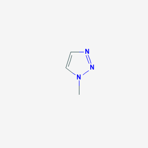 molecular formula C3H5N3 B154310 1-甲基-1H-1,2,3-三唑 CAS No. 16681-65-5