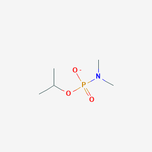 molecular formula C5H13NO3P- B15431163 Dimethylamino(propan-2-yloxy)phosphinate CAS No. 89404-81-9