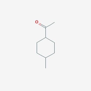 molecular formula C9H16O B154312 乙酮，1-(4-甲基环己基)- CAS No. 1879-06-7