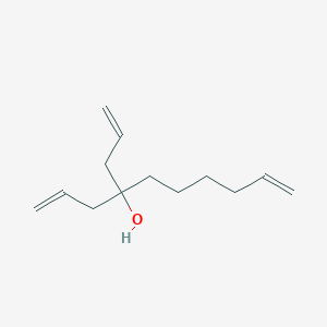 molecular formula C13H22O B15431402 4-(Prop-2-EN-1-YL)deca-1,9-dien-4-OL CAS No. 87998-13-8