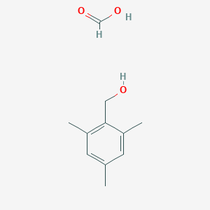 molecular formula C11H16O3 B15431505 Formic acid;(2,4,6-trimethylphenyl)methanol CAS No. 88631-38-3