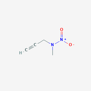 molecular formula C4H6N2O2 B15431528 N-Methyl-N-prop-2-yn-1-ylnitramide CAS No. 90104-52-2