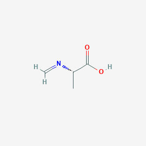 molecular formula C4H7NO2 B15431644 N-Methylidene-L-alanine CAS No. 88133-81-7