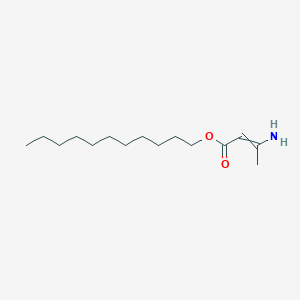 molecular formula C15H29NO2 B15431649 Undecyl 3-aminobut-2-enoate CAS No. 88284-43-9