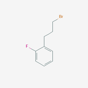 molecular formula C9H10BrF B154319 1-(3-Bromopropyl)-2-fluorobenzene CAS No. 129254-75-7