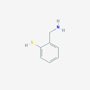 molecular formula C7H9NS B15431980 Benzenethiol, 2-aminomethyl- CAS No. 87458-37-5