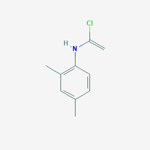 molecular formula C10H12ClN B15432225 N-(1-Chloroethenyl)-2,4-dimethylaniline CAS No. 88046-74-6