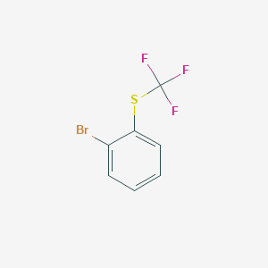 molecular formula C7H4BrF3S B154326 2-(Trifluoromethylthio)bromobenzene CAS No. 1644-72-0