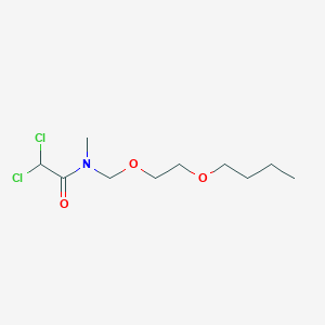 molecular formula C10H19Cl2NO3 B15432718 N-[(2-Butoxyethoxy)methyl]-2,2-dichloro-N-methylacetamide CAS No. 88498-34-4