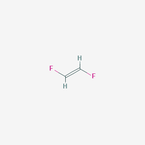 molecular formula C2H2F2 B154328 1,2-二氟乙烯 CAS No. 1630-78-0
