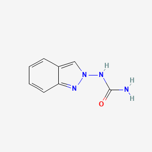 molecular formula C8H8N4O B15432987 N-2H-Indazol-2-ylurea CAS No. 88279-25-8