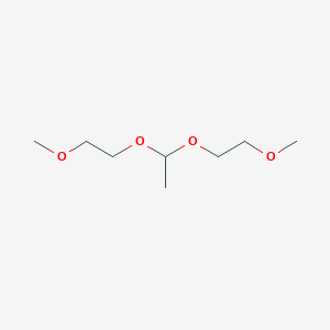 B154336 6-Methyl-2,5,7,10-tetraoxaundecane CAS No. 10143-67-6
