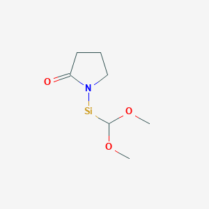 molecular formula C7H13NO3Si B15433713 CID 86248390 
