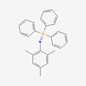 molecular formula C27H26NP B15434139 Triphenyl[(2,4,6-trimethylphenyl)imino]-lambda~5~-phosphane CAS No. 86133-53-1