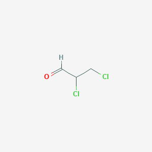molecular formula C3H4Cl2O B154343 2,3-Dichloropropanal CAS No. 10140-89-3