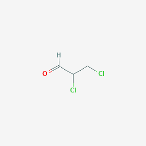 molecular formula C3H4Cl2O B154343 2,3-Dichloropropionaldehyde CAS No. 10140-89-3