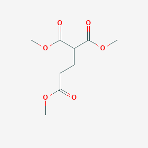 molecular formula C9H14O6 B154346 1,1,3-Propanetricarboxylic acid, trimethyl ester CAS No. 1733-16-0