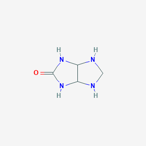molecular formula C4H8N4O B154347 Hexahydroimidazo[4,5-d]imidazol-2(1H)-one CAS No. 139394-44-8